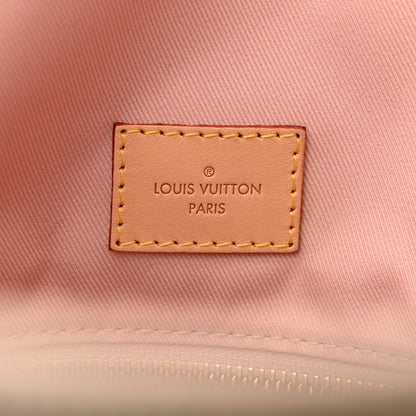 Louis Vuitton Damier Azur Graceful MM Rose Ballerine 6 of 9