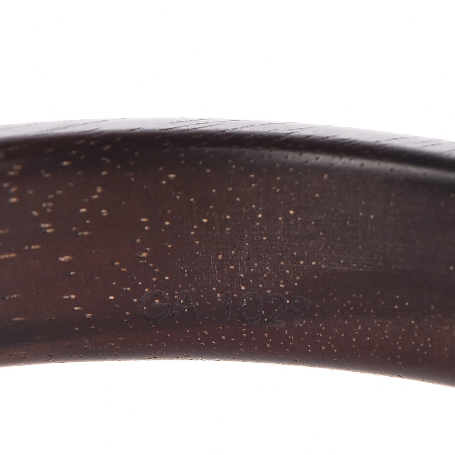 Louis Vuitton Tiger Wood Brass Sylvania Bangle 3 of 3