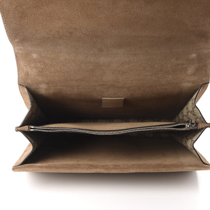 Gucci GG Supreme Monogram Medium Dionysus Shoulder Bag Taupe 5 of 12