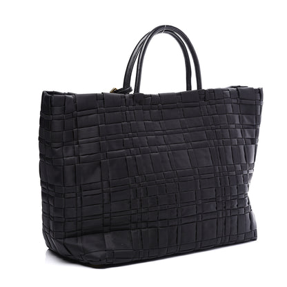 Prada Tessuto Nylon Weave Shopping Tote Black 2 of 10