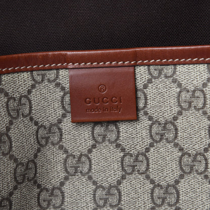 Gucci GG Plus Monogram Large Signature Web Loop Tote Brown 8 of 10