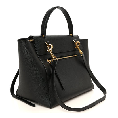 Celine Grained Calfskin Mini Belt Bag Black 3 of 11