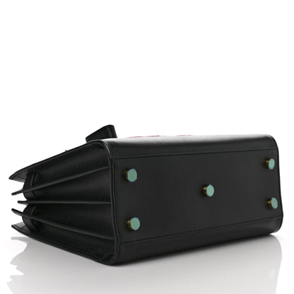 Saint Laurent Calfskin Love Patchwork Baby Sac De Jour Black 6 of 8