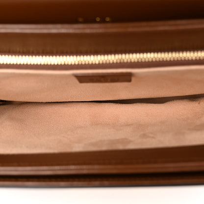 Gucci Azalea Calfskin Horsebit 1955 Shoulder Bag Brown Sugar 5 of 11