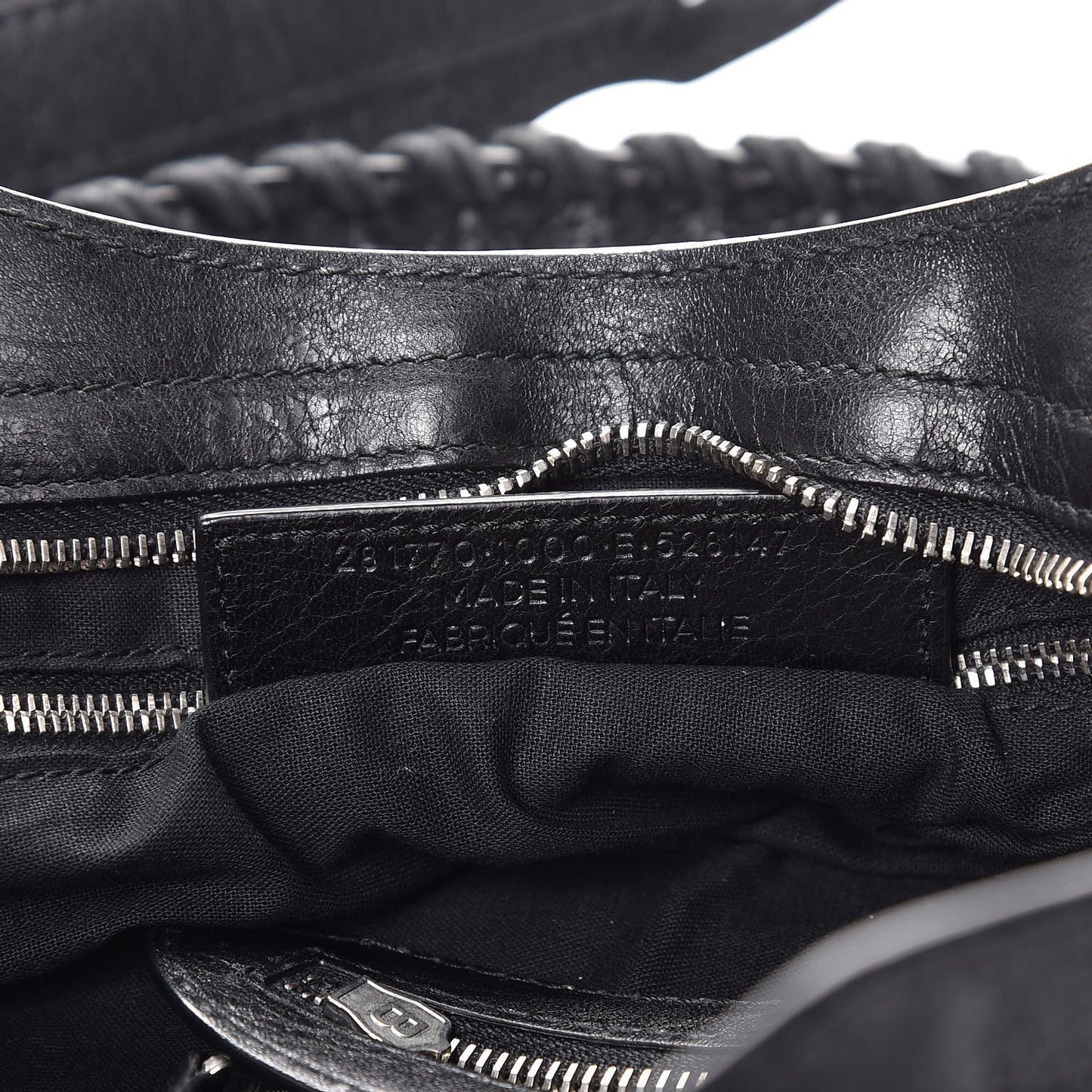 Agneau Giant 12 Silver Hardware City Black