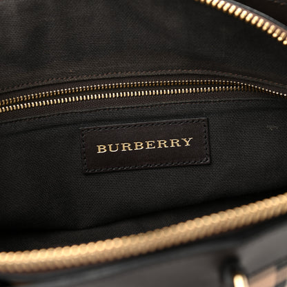 Burberry Haymarket Check Small Primrose Crossbody Bag Chocolate 6 of 9