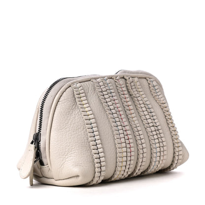 Bottega Veneta Cervo Braided Cosmetic Pouch 2 of 4