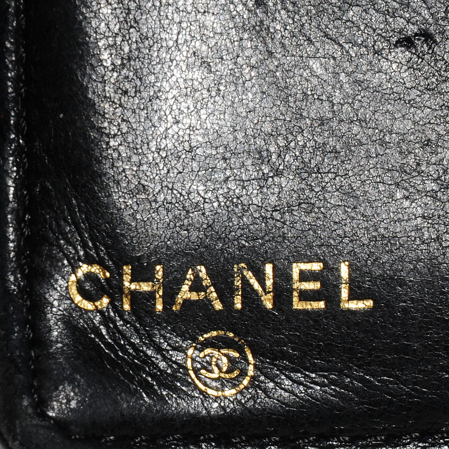 Chanel Caviar CC French Wallet Black 6 of 8