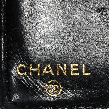 Chanel Caviar CC French Wallet Black 6 of 8