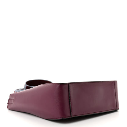 Stella McCartney Eco Alter Nappa Perforated Logo Mini Crossbody Wine 4 of 9