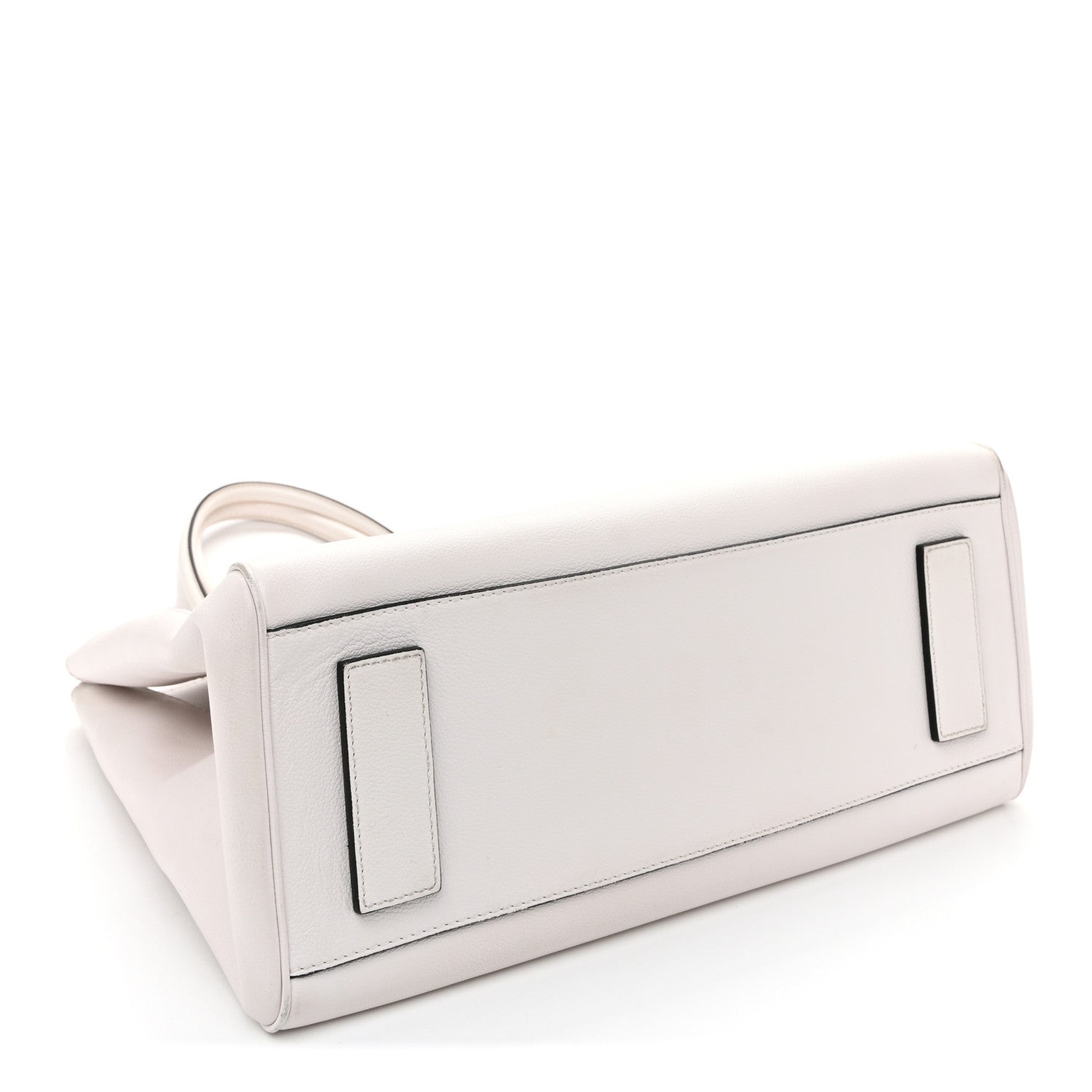 Versace Grained Calfskin La Medusa Chain Tote White 4 of 10