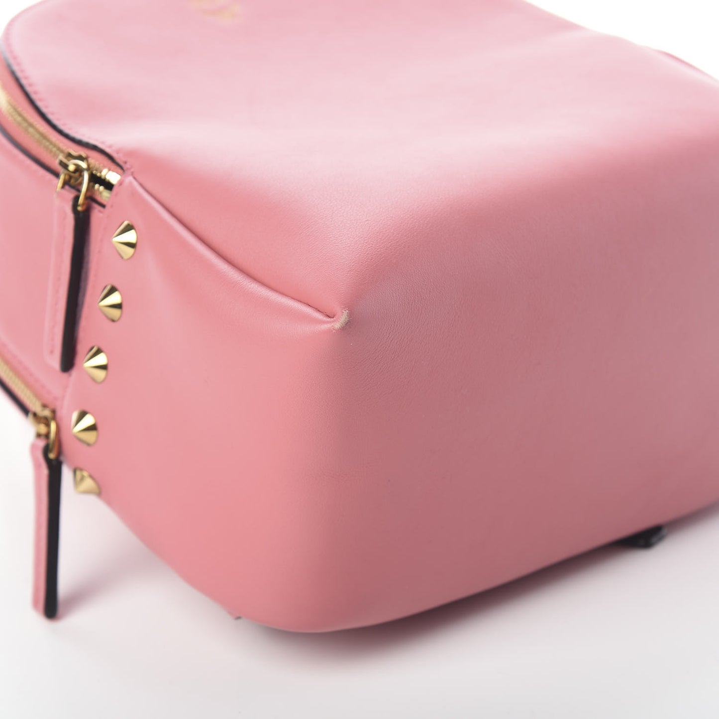 Calfskin Mini Duchess Polke Studs Backpack Pink