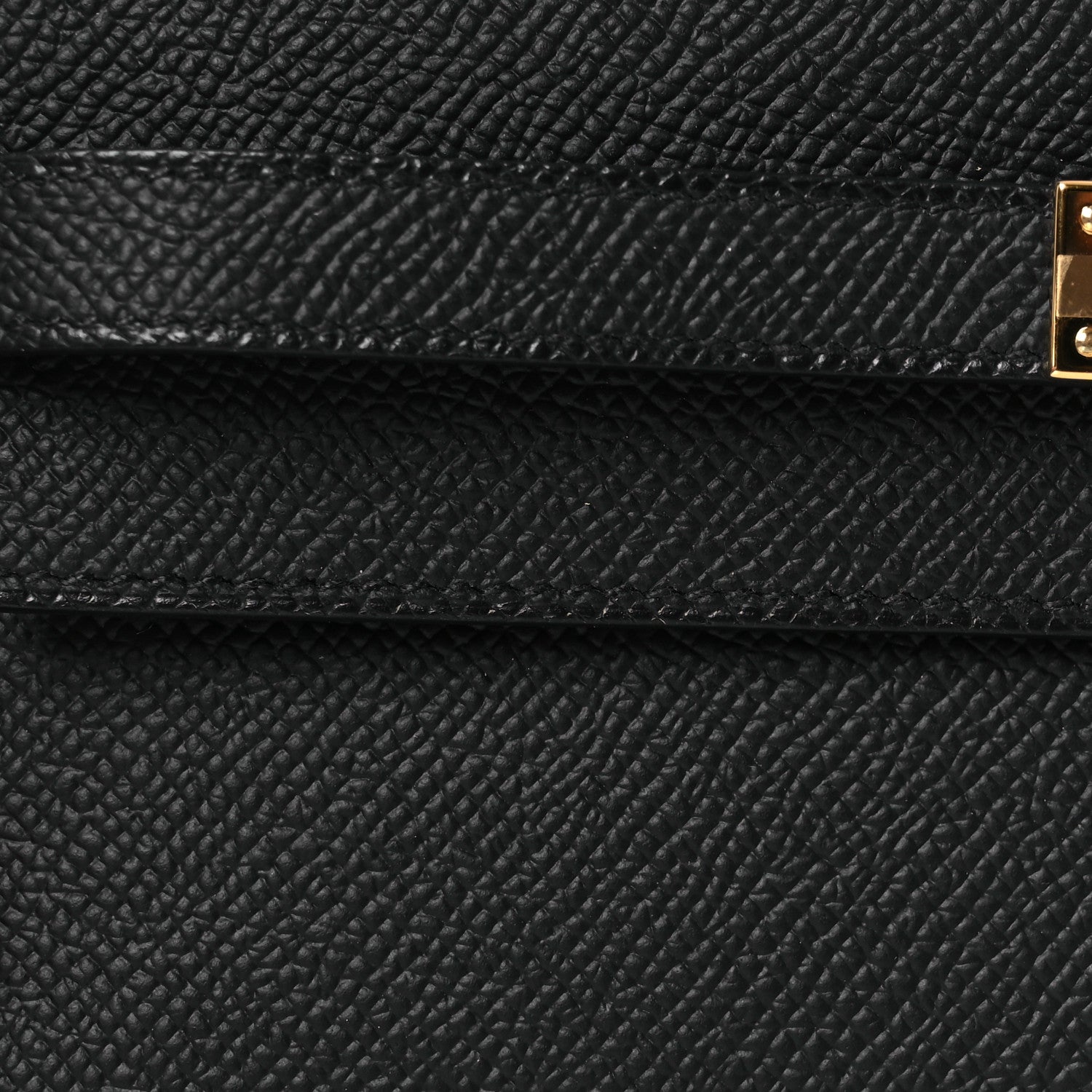 Hermes Epsom Kelly Wallet To Go Black 10 of 13