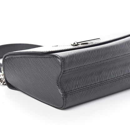 Louis Vuitton Epi Twist Shoulder Bag MM Black 7 of 9