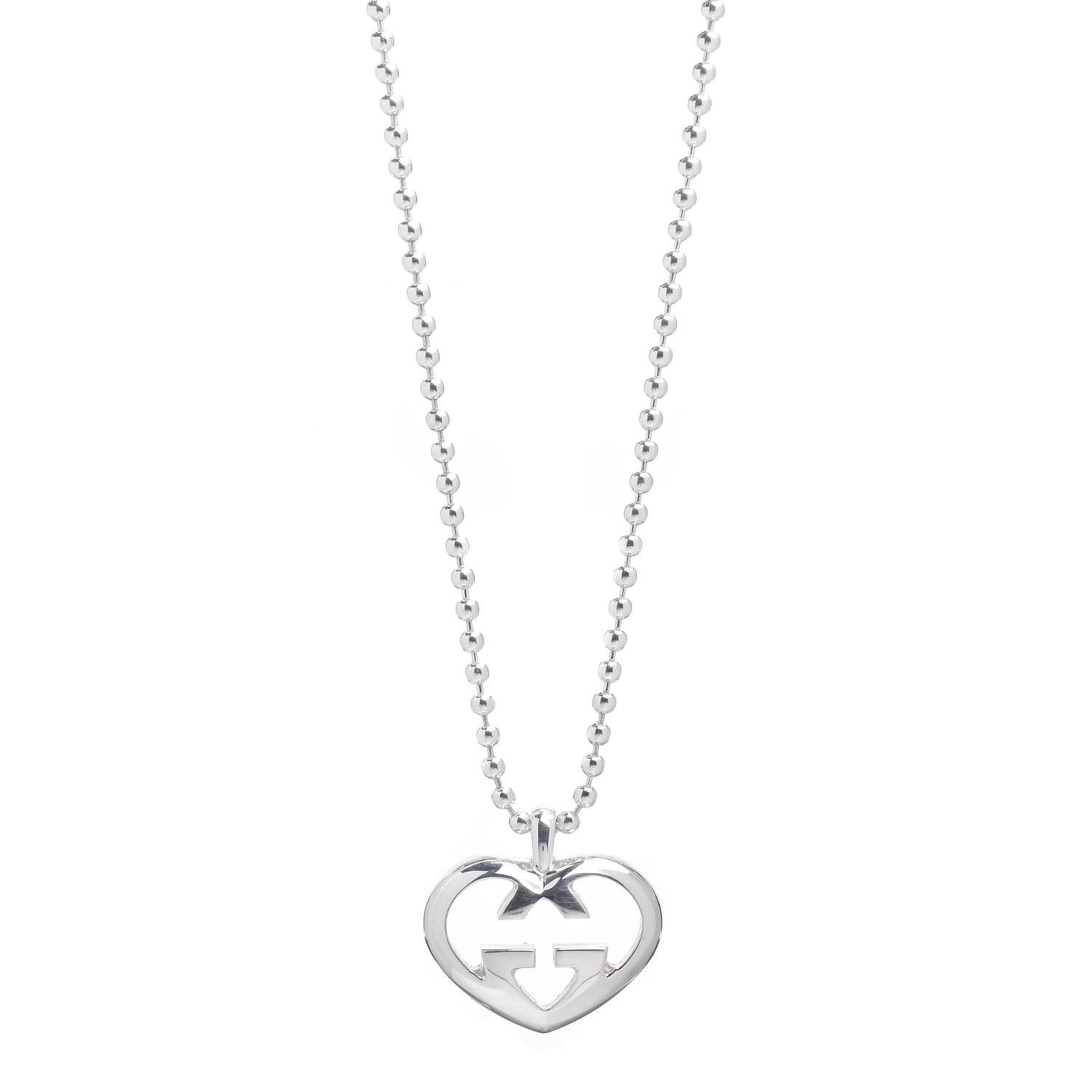 Sterling Silver Britt Heart Pendant Necklace