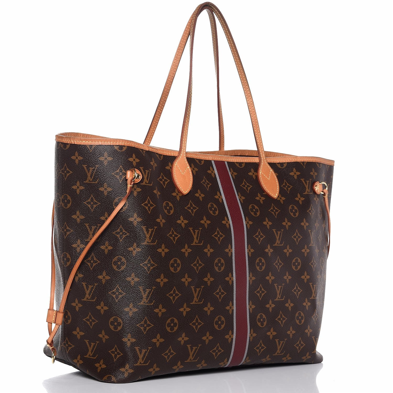 Louis Vuitton Monogram My LV Heritage Neverfull GM Bordeaux Gris 3 of 12
