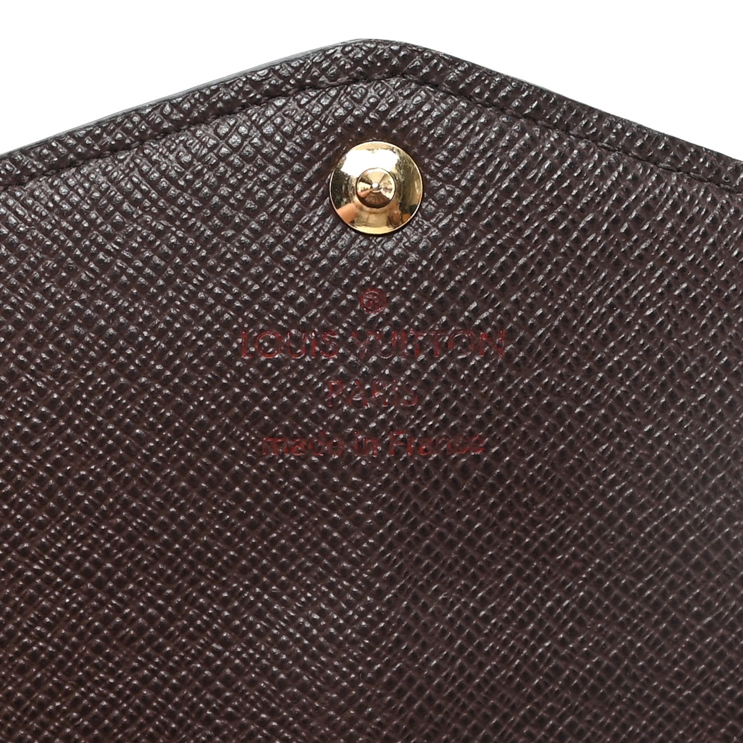 Louis Vuitton Damier Ebene Sarah Wallet NM 6 of 8