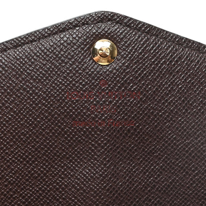 Louis Vuitton Damier Ebene Sarah Wallet NM 6 of 8