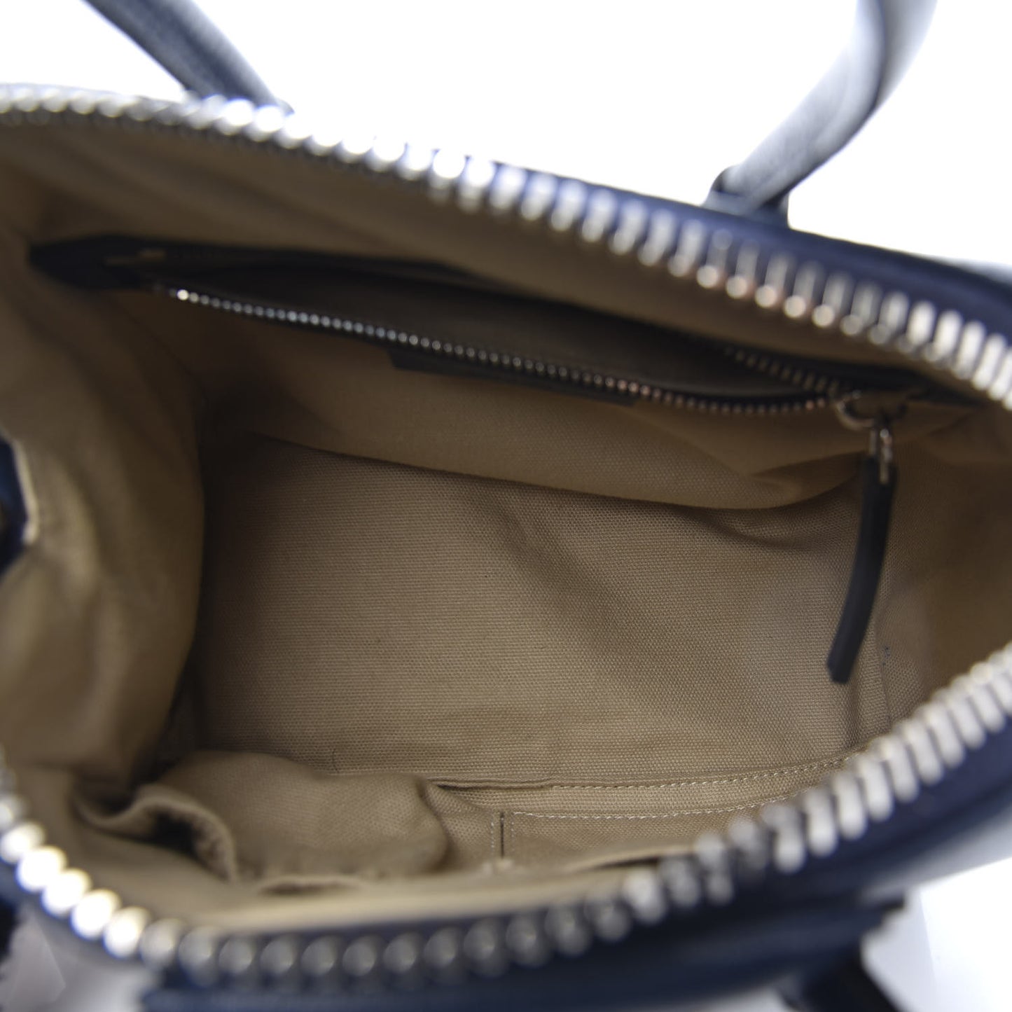 Sugar Goatskin Mini Antigona Night Blue