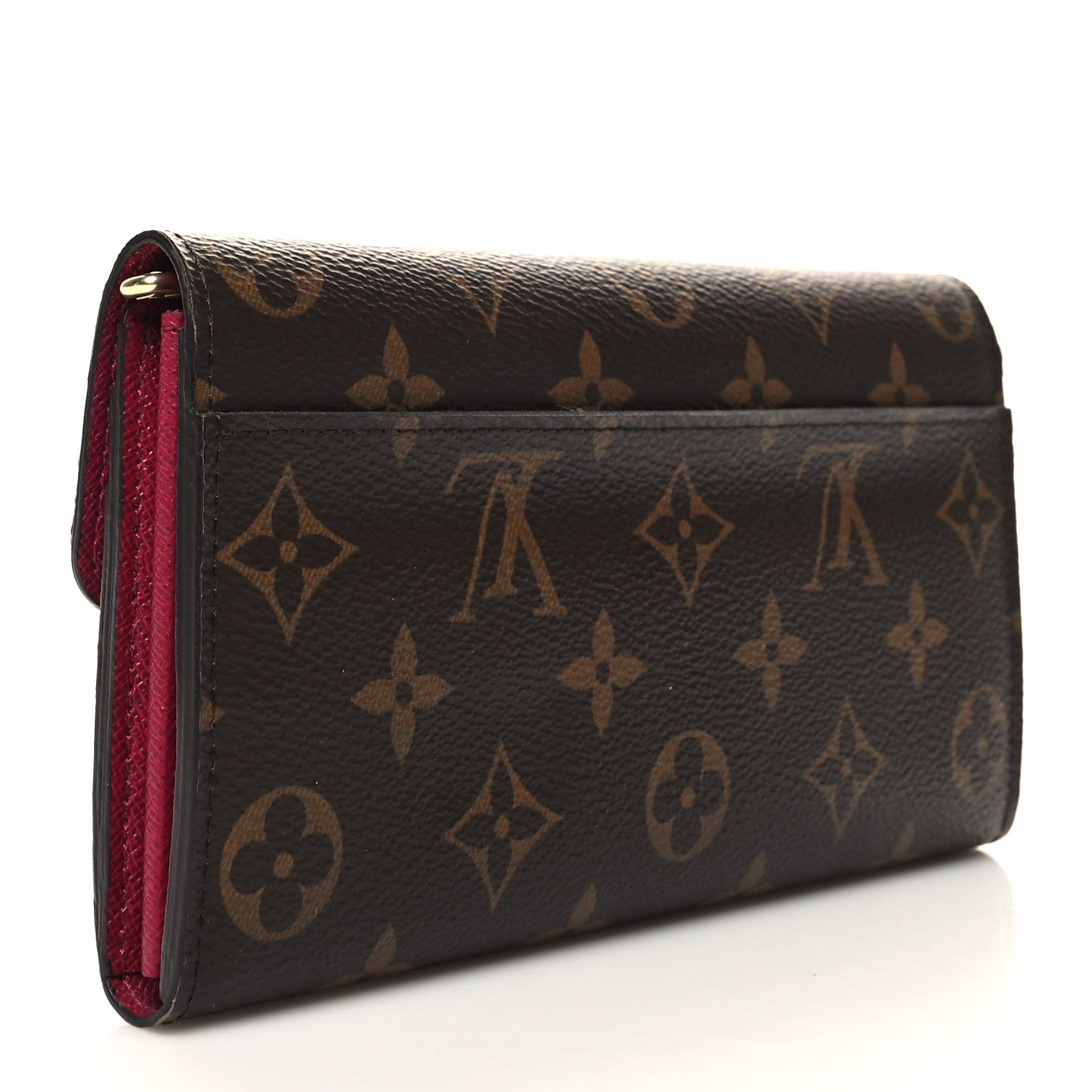 Louis Vuitton Monogram Sarah Wallet NM Fuchsia 3 of 9