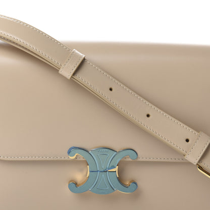 Celine Shiny Calfskin Medium Triomphe Nude 11 of 11