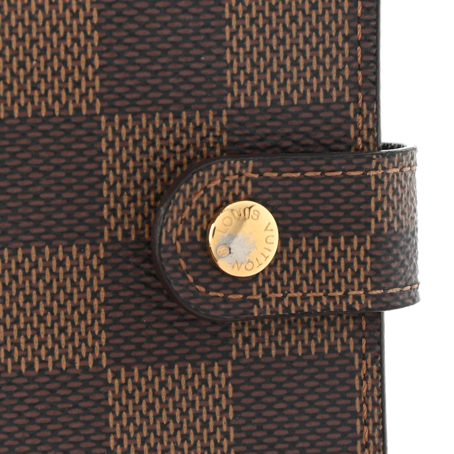 Damier Ebene Small Ring Agenda Cover