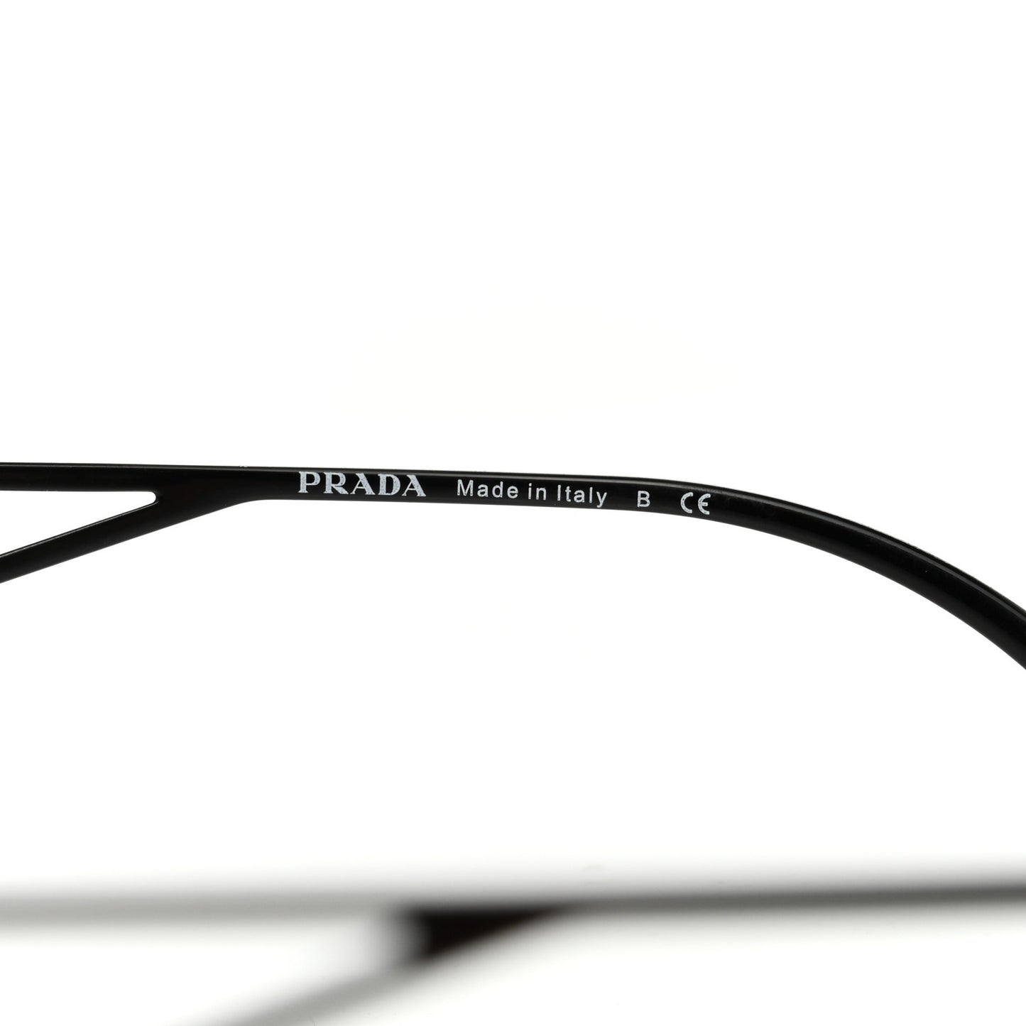 Acetate Sunglasses SPR 14Y Black Slate Gray