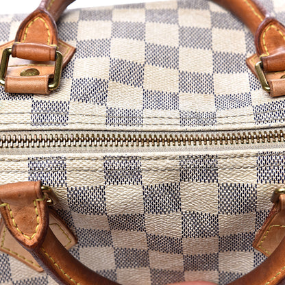 Louis Vuitton Damier Azur Speedy 30 13 of 23