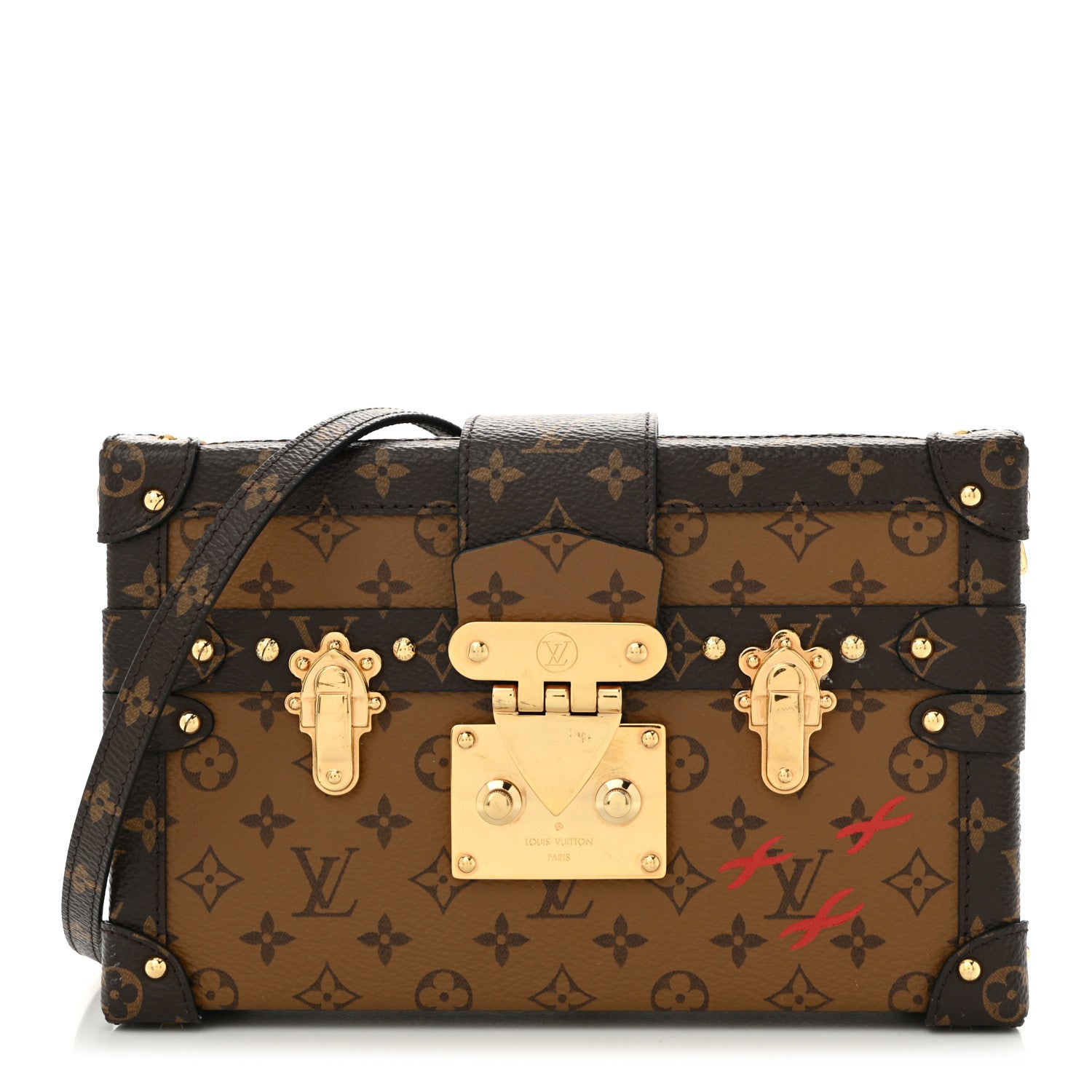 Louis Vuitton Reverse Monogram Petite Malle 1 of 10