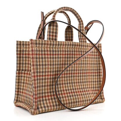 Celine Tweed Calfskin Triomphe Small Cabas Thais Multicolor 3 of 9