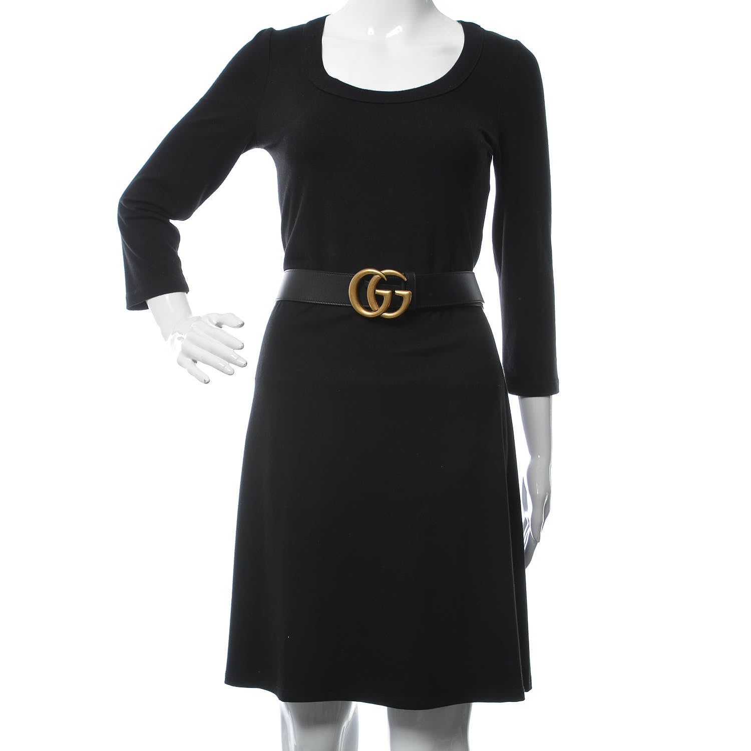 Gucci Calfskin Double G 40mm Belt 100 40 Black 2 of 6