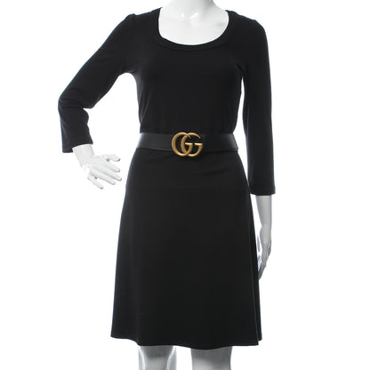 Gucci Calfskin Double G 40mm Belt 100 40 Black 2 of 6