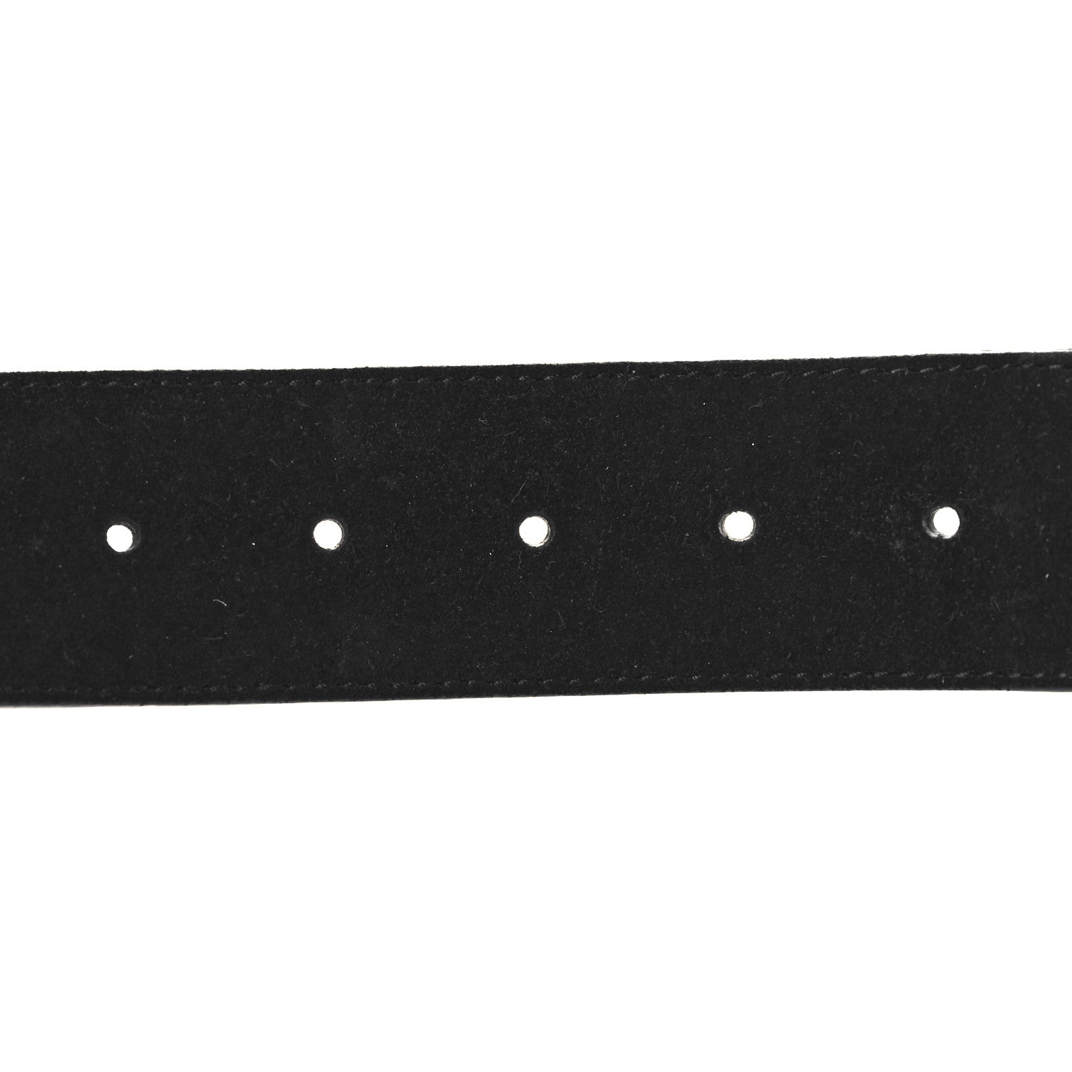 Gucci GG Supreme Monogram Suede Dionysus 40mm Belt 85 34 Beige Black 3 of 5