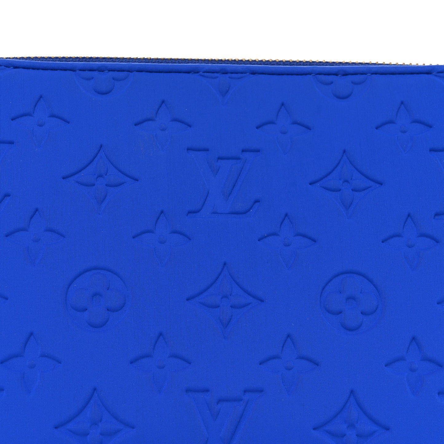 Monogram Neoprene Key Pouch M  Neon Wave