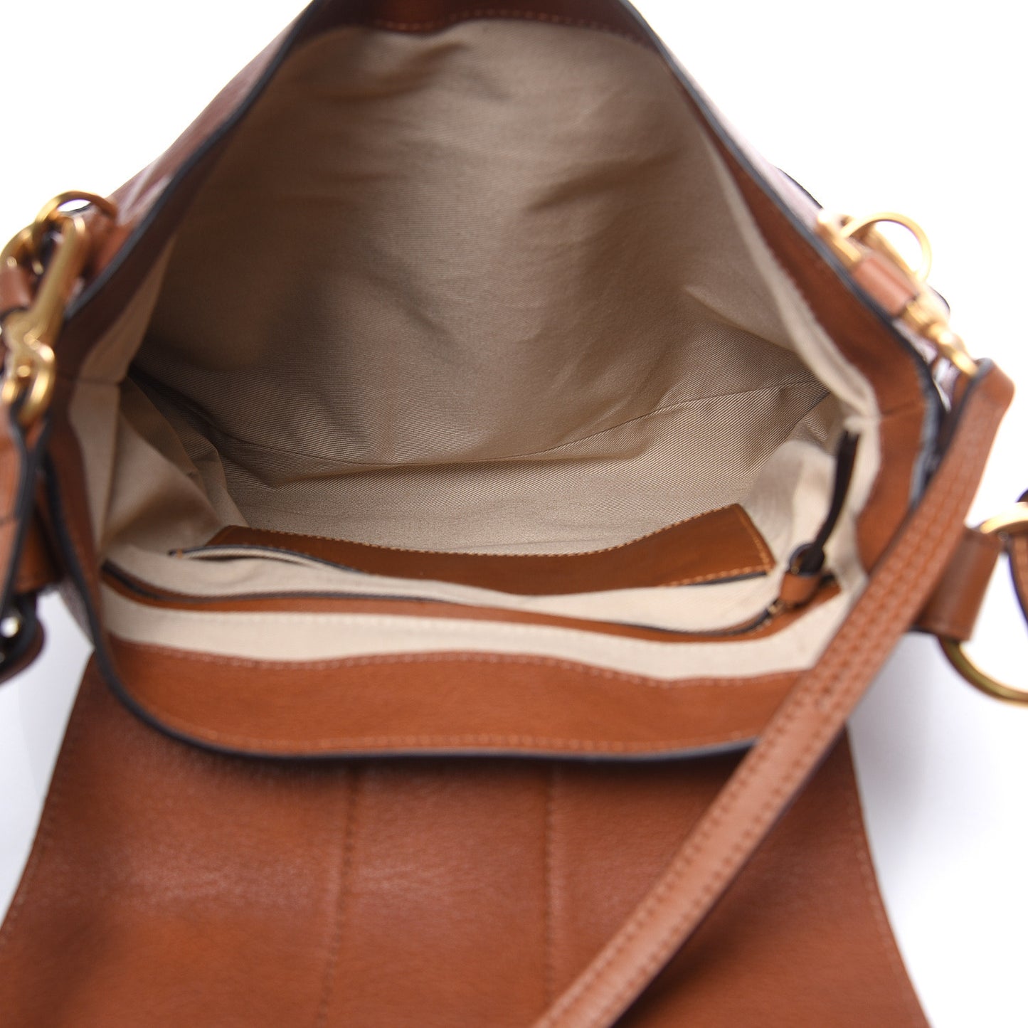 Grained Lambskin Medium Lexa Shoulder Bag Mustard Brown