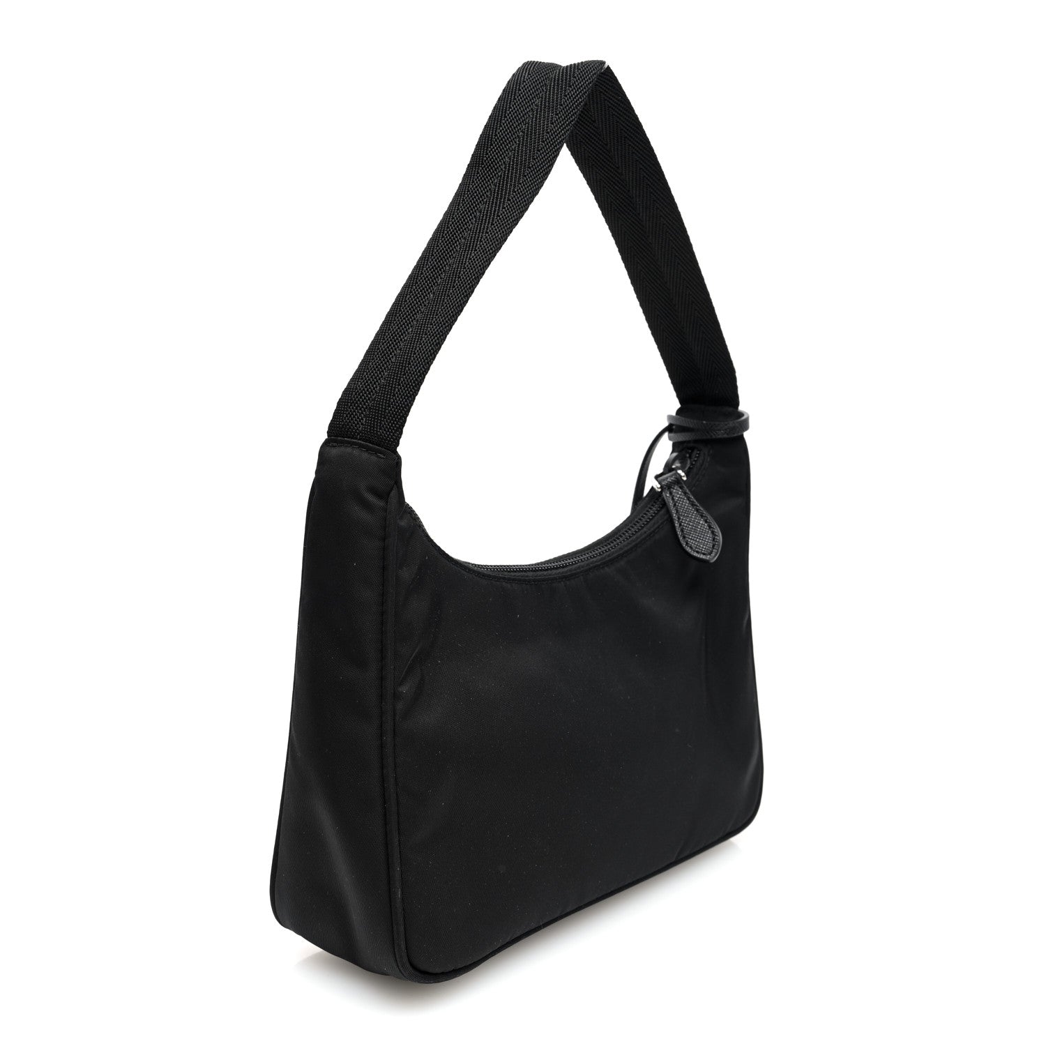 Prada Tessuto Nylon Mini Re-Edition 2000 Bag Black 3 of 9