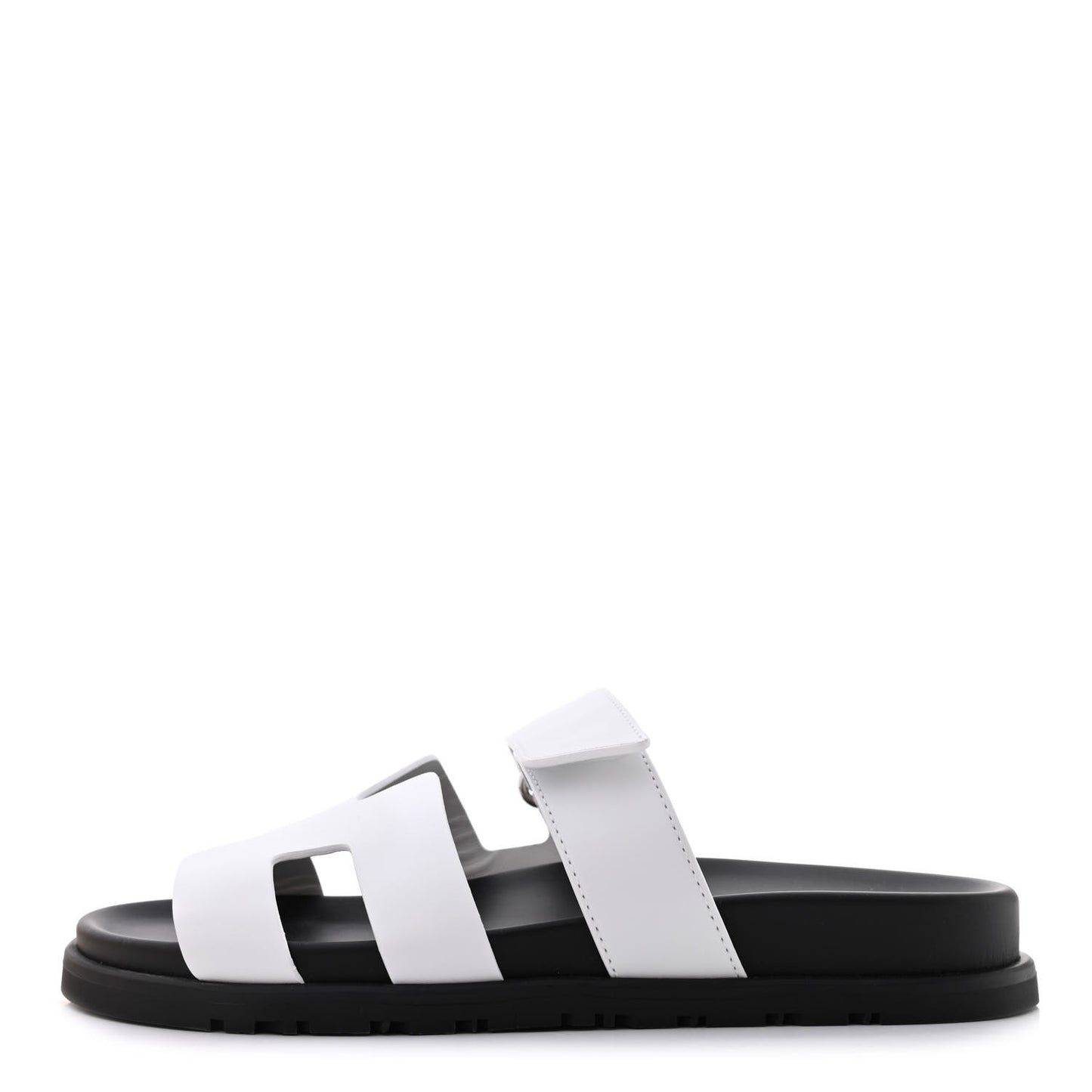 Calfskin Womens Chypre Sandals 38 White