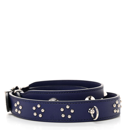Hermes Swift Studded Carnaby Losange Shoulder Strap Bleu Encre 2 of 5