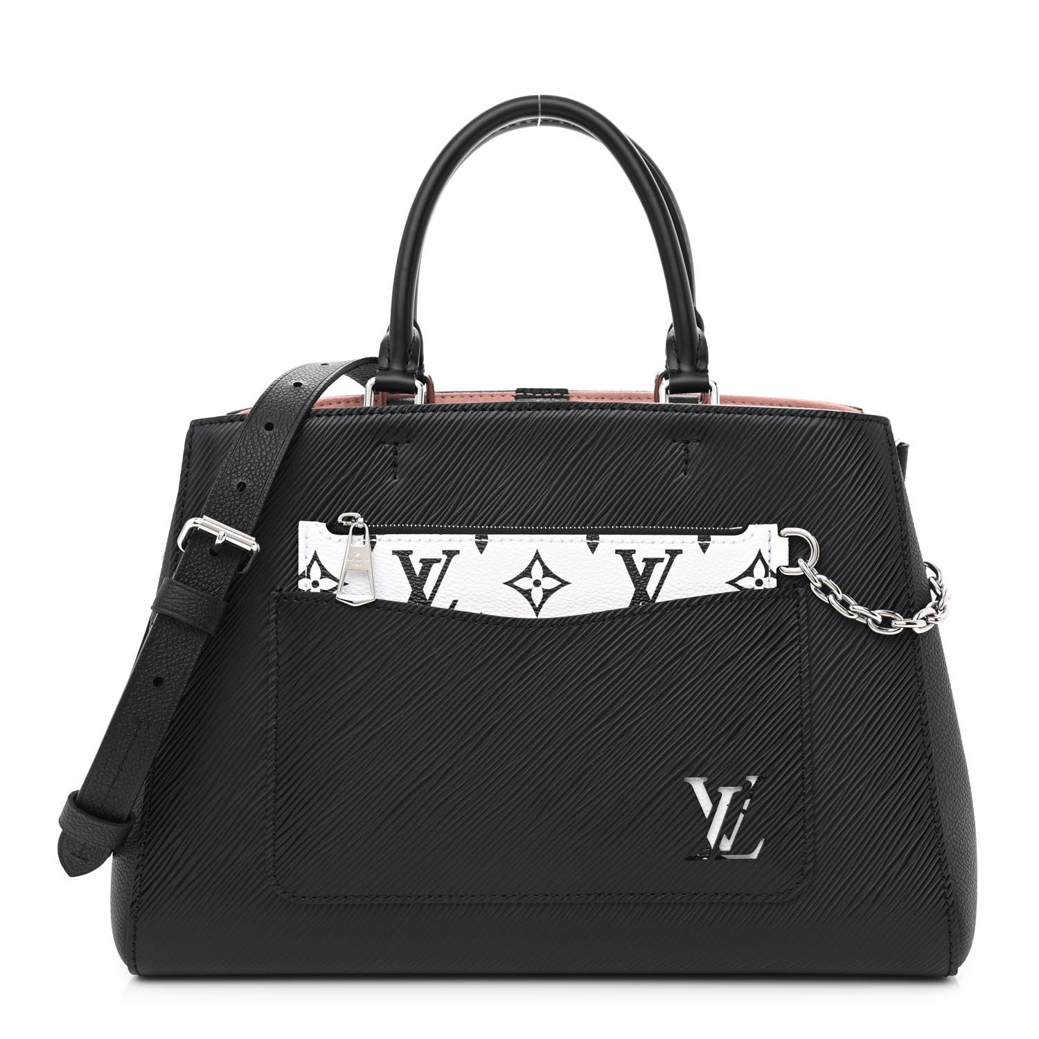 Louis Vuitton Epi Marelle Tote MM Black 1 of 10