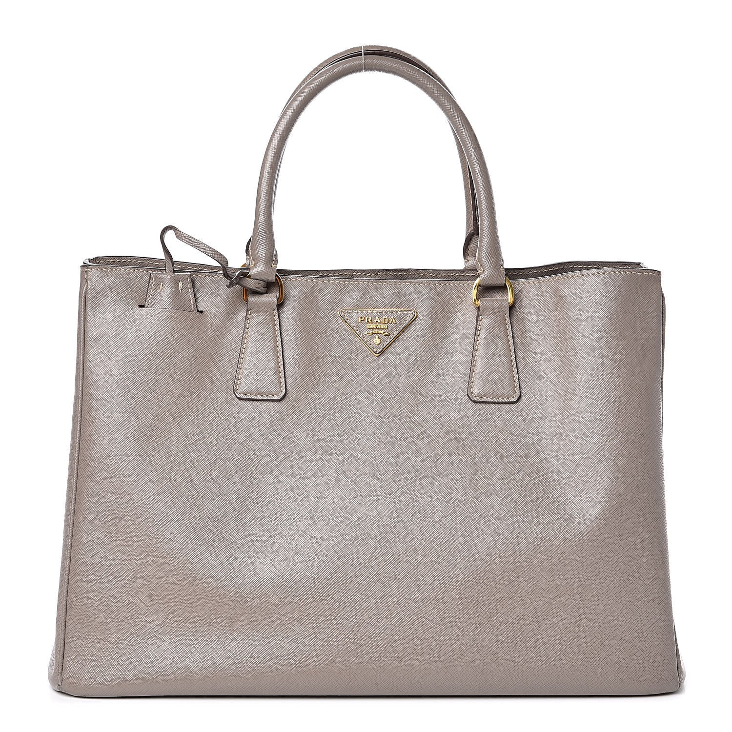 Prada Saffiano Lux Large Tote Argilla 1 of 10