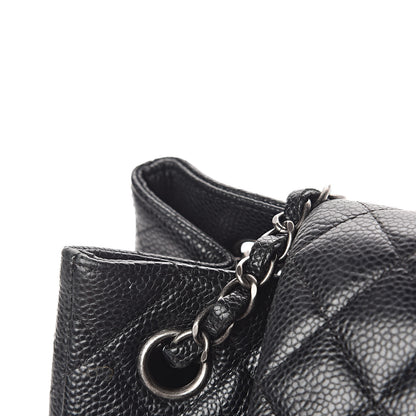 Chanel Caviar Quilted Flap Tote Black 9 of 14