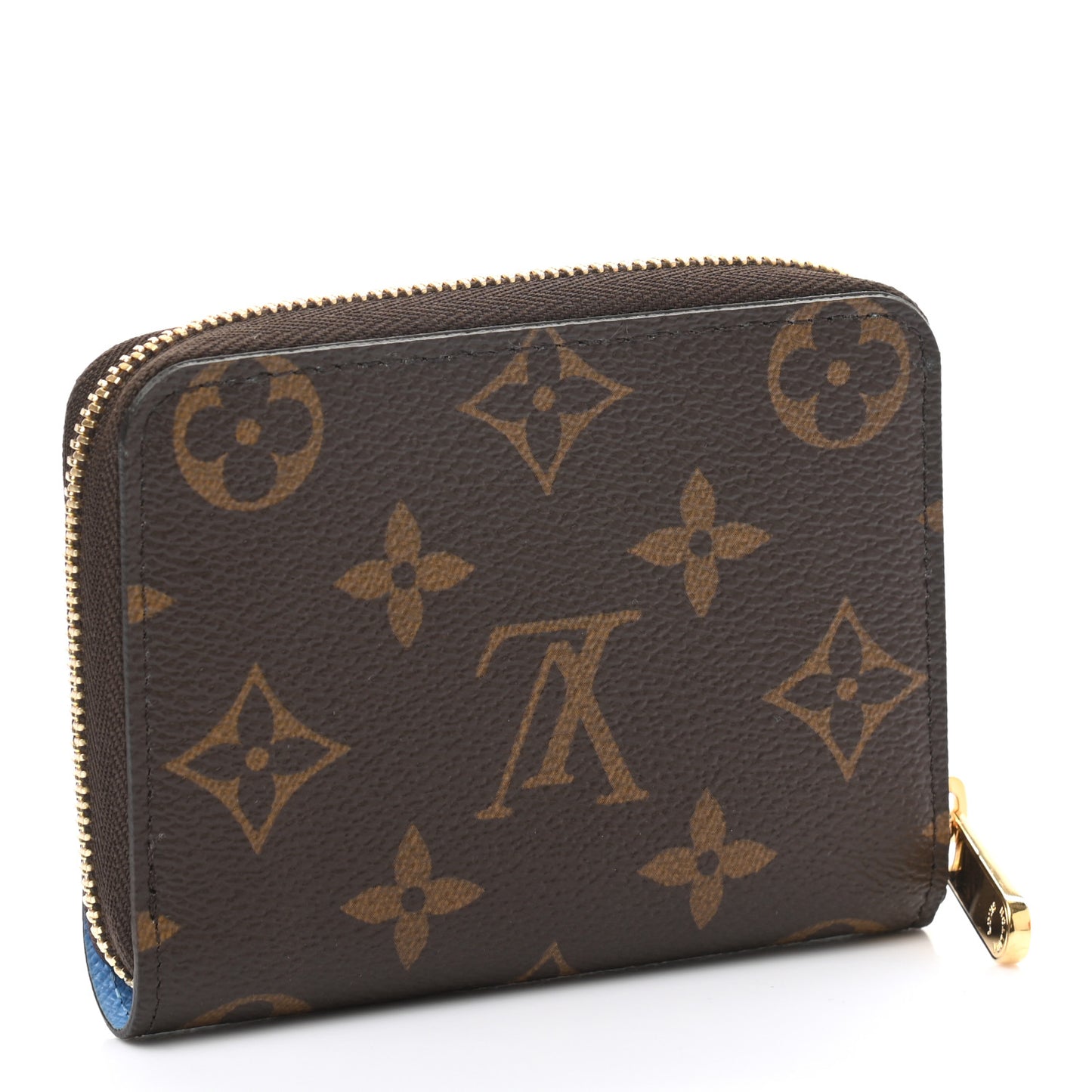 Monogram 2021 Christmas China Animation Zippy Coin Purse Myosotis Blue