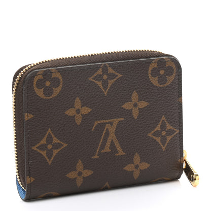 Louis Vuitton Monogram 2021 Christmas China Animation Zippy Coin Purse Myosotis Blue 3 of 7