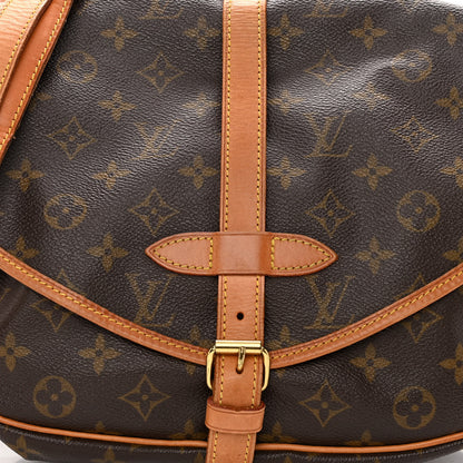 Louis Vuitton Monogram Saumur 30 7 of 12