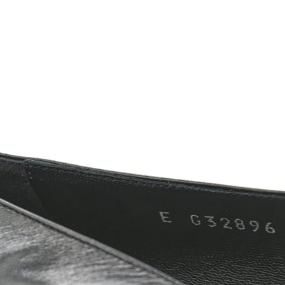 Chanel Lambskin Camellia Ballerina Flats 37.5 Black 8 of 10