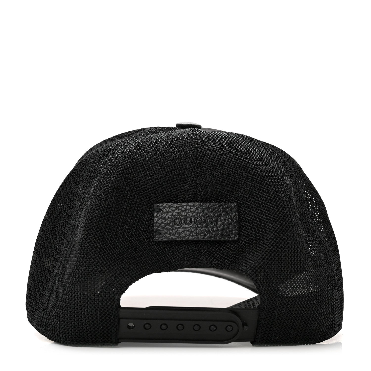 Gucci Nylon Monogram Baseball Hat L Black 6 of 12