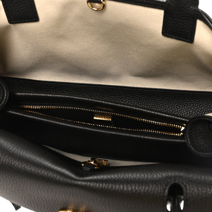 Chanel Grained Calfskin Stitched Urban Essentials Small Shopping Bag Black 5 of 11