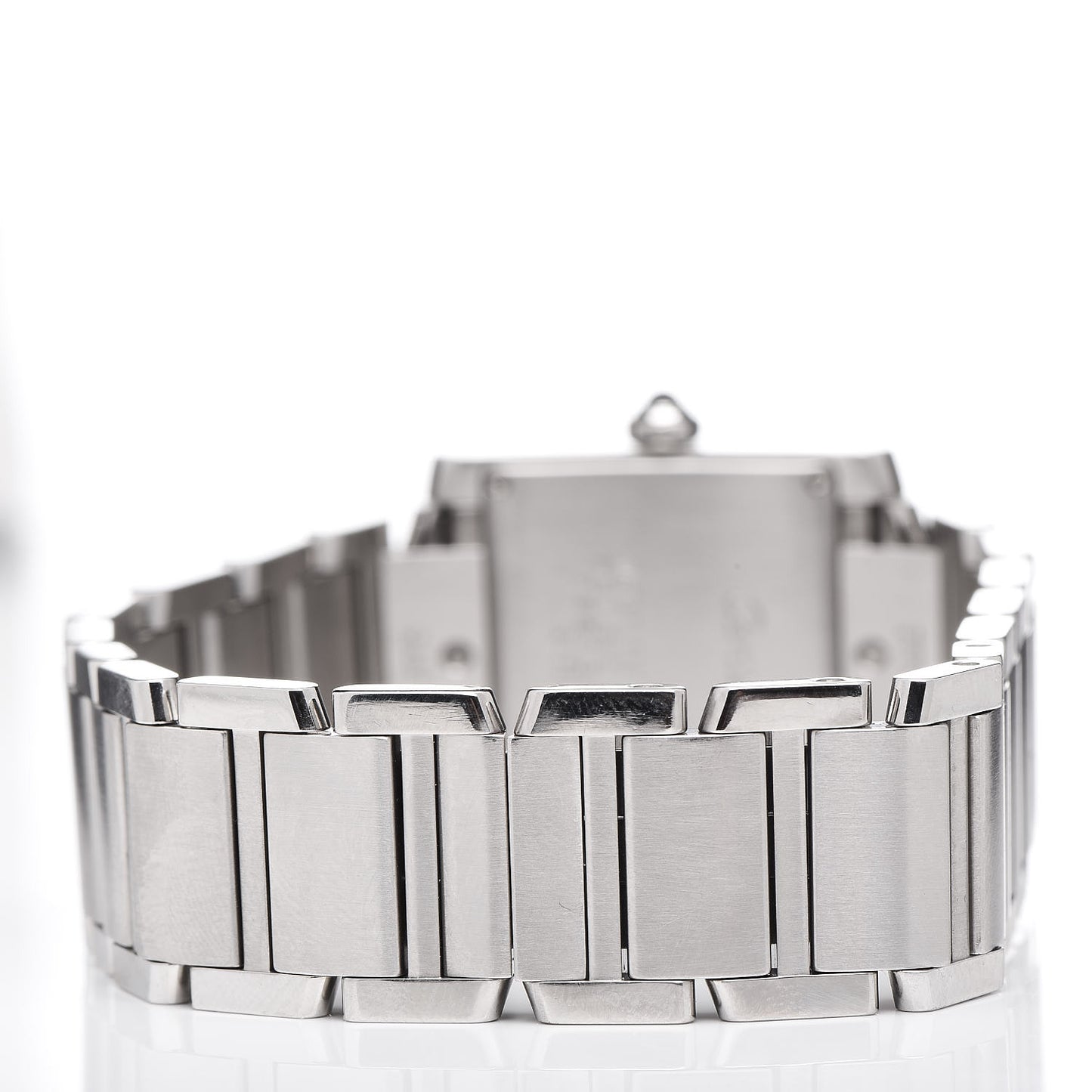 Stainless Steel 25mm Tank Francaise Quartz Watch