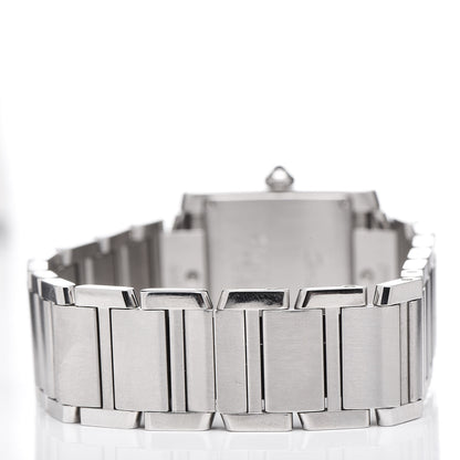 Cartier Stainless Steel 25mm Tank Francaise Quartz Watch 4 of 7