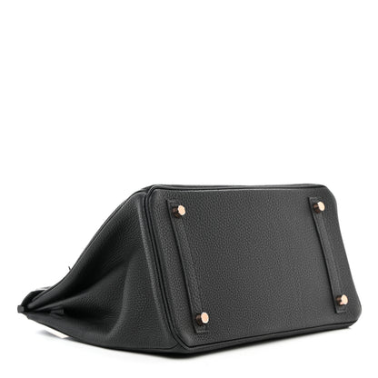 Hermes Togo Birkin 30 Black 4 of 12